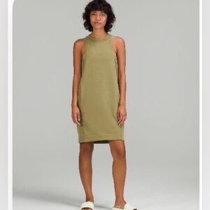 lululemon Olive Green Sleeveless Tank Dress